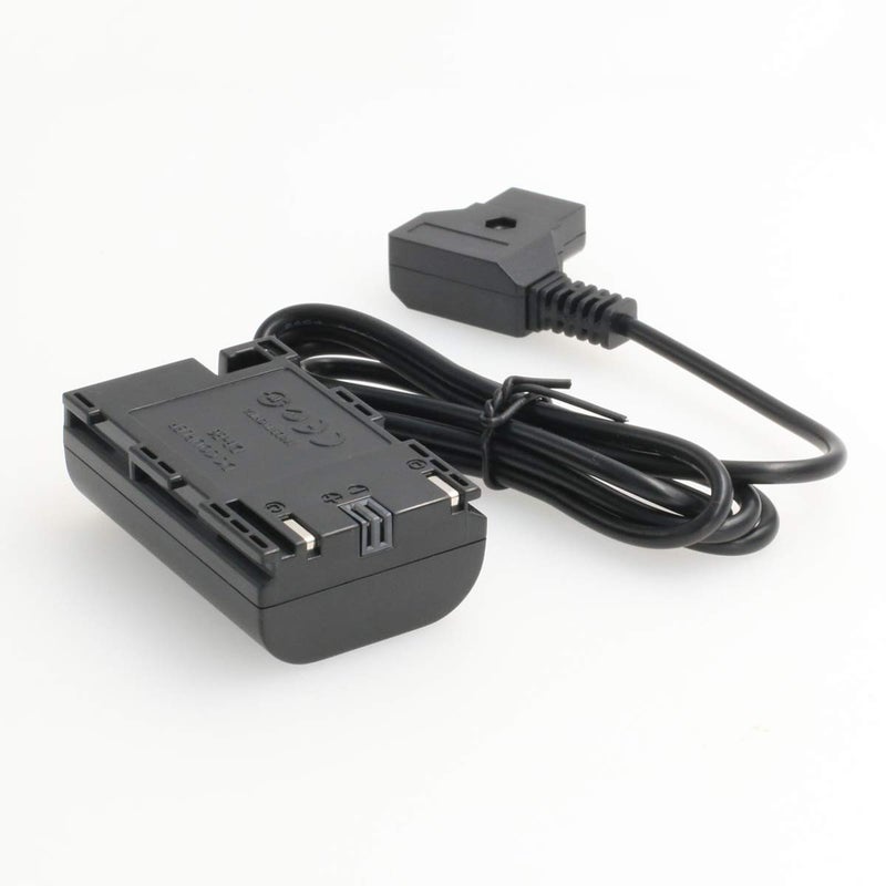 DRRI D-Tap to LP-E6 Dummy Battery Power for SmallHD 501 502 Monitor for Canon 5D Mark II 60D/7D 80D (Straight Cable) - Image 4